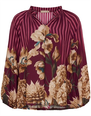 MDCOctavia Skjorte - Bordeaux